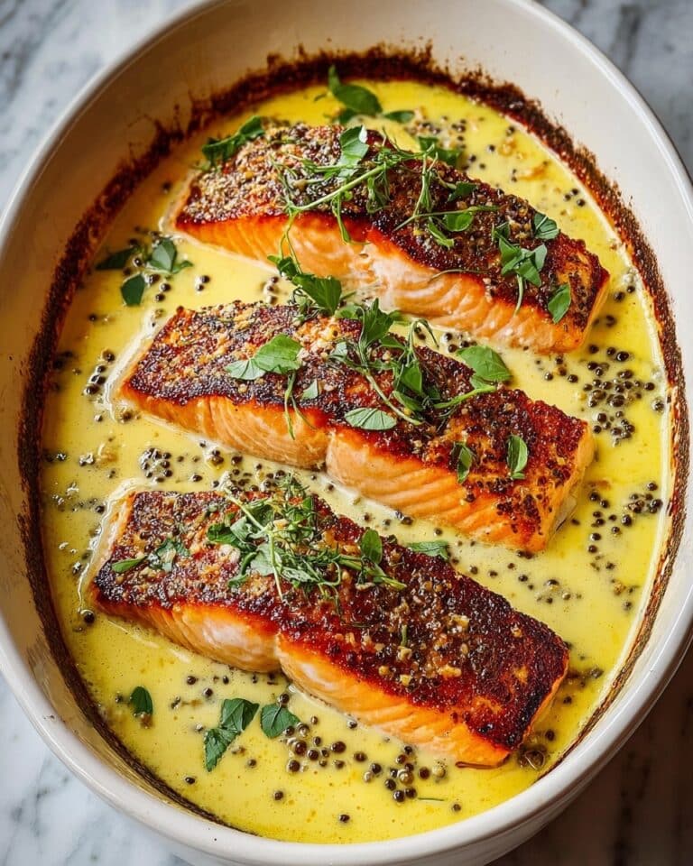 Baked Boursin Salmon Recipe