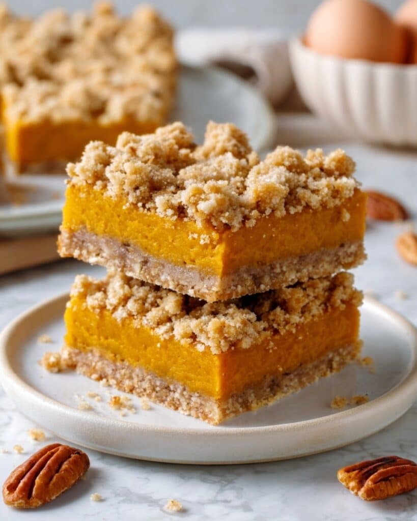 Quick & Cozy Pumpkin Pie Bars with Sweetened Condensed Milk Recipe