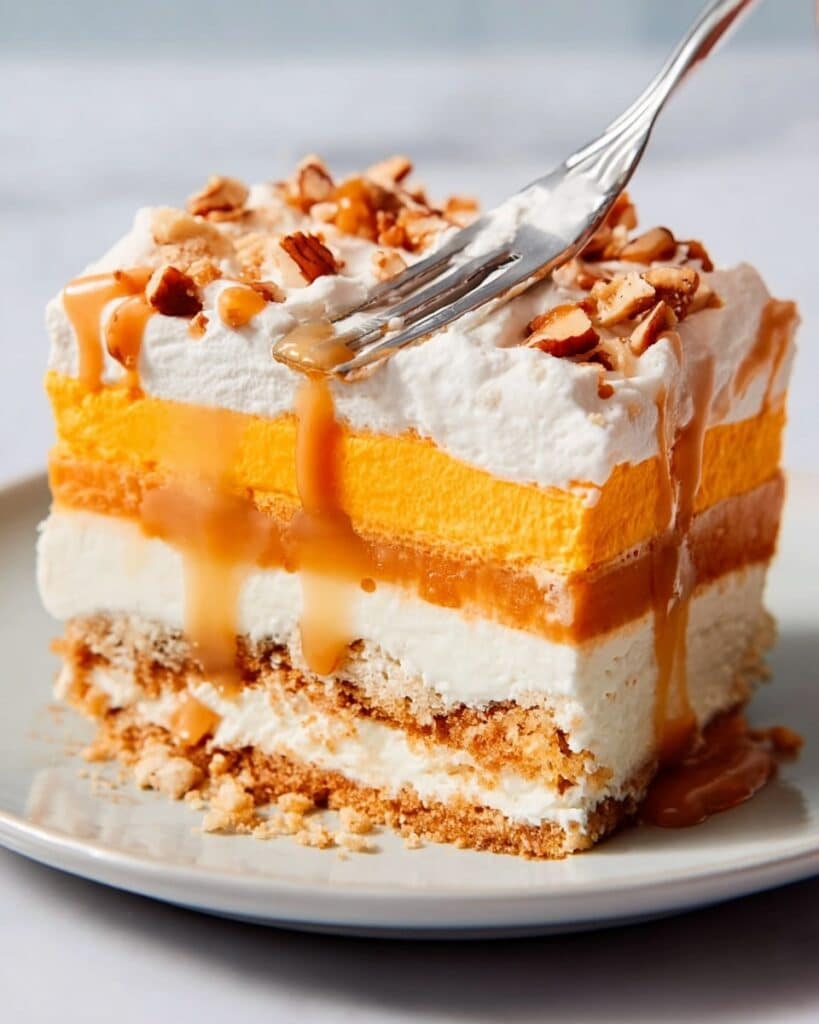 30-Minute Pumpkin Cheesecake Lasagna Recipe
