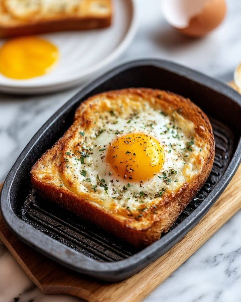 Air Fryer Egg and Cheese Toast Recipe