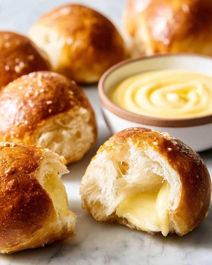 Cheese Pretzel Bites Recipe