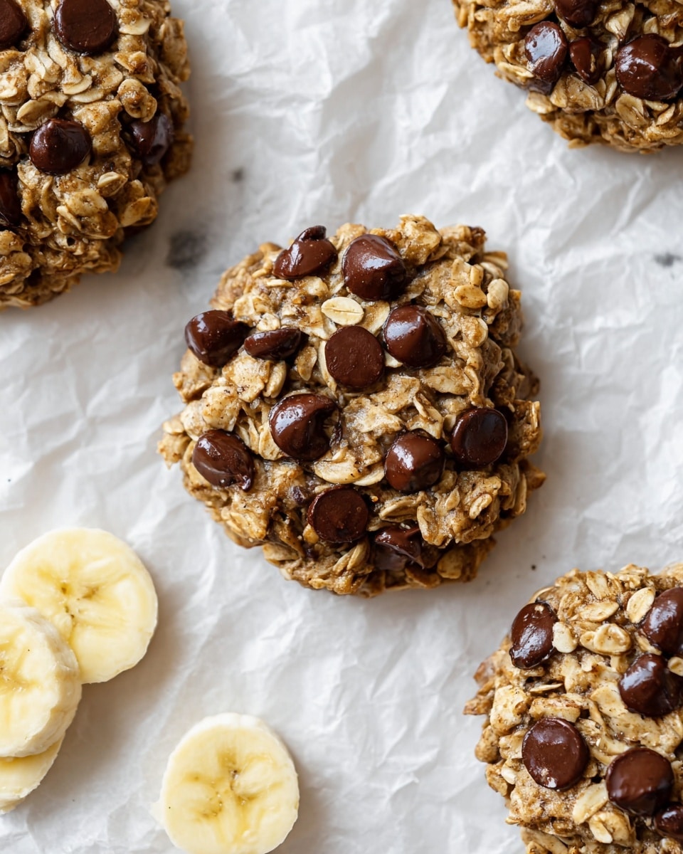3-Ingredient Banana Oatmeal Cookies Recipe