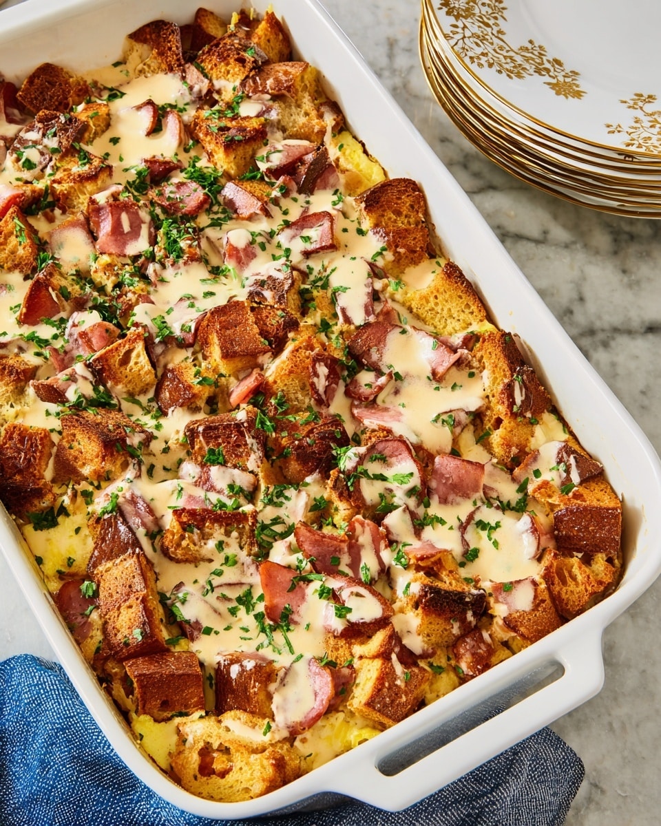 Savory Eggs Benedict Casserole Recipe