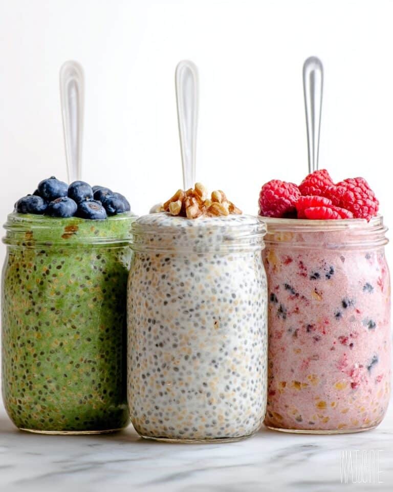 Chia Seed Pudding with Fruit, Chocolate, Matcha, or Pumpkin Flavors Recipe