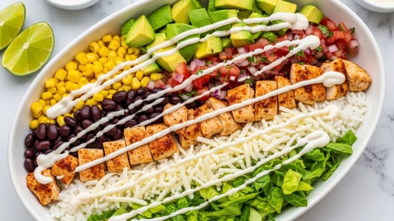 Chicken Burrito Bowls Recipe
