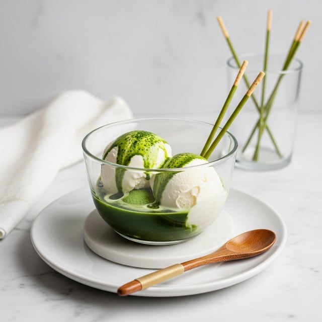 Matcha Affogato Recipe