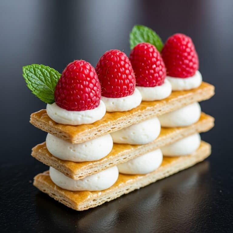 Raspberry Mille-Feuille Cookies Recipe