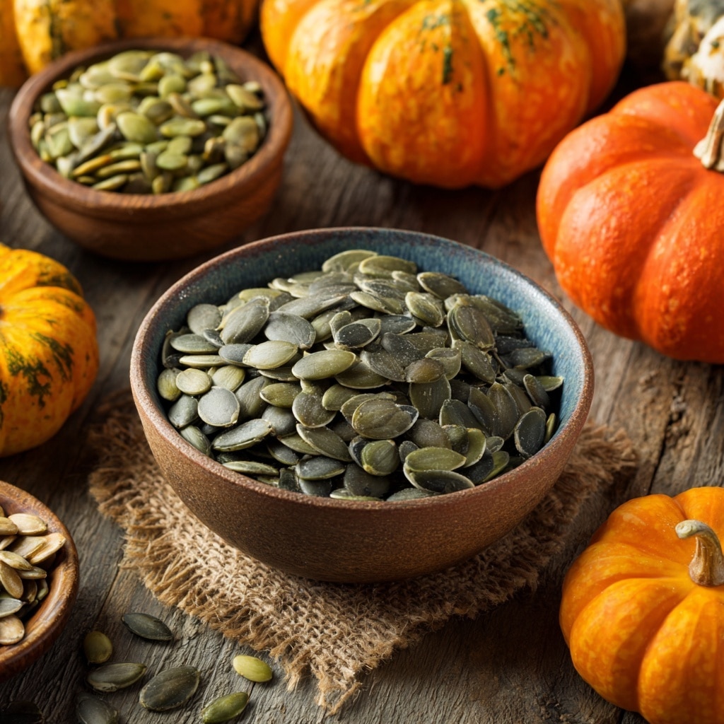 Crunchy Roasted Pumpkin Seeds Recipe