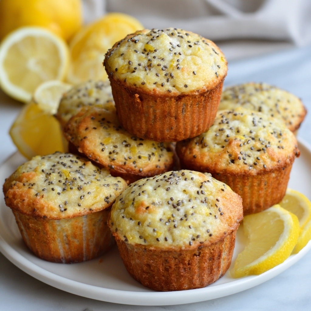 Easy Lemon Muffins Recipe - Recipe Image