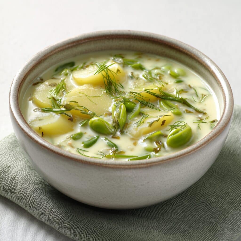 Roasted Celery and Potato Soup Recipe