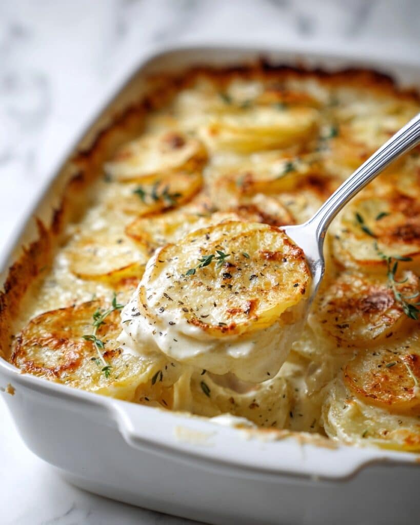 Creamy Dauphinoise Potatoes for Ultimate Comfort Food Joy Recipe