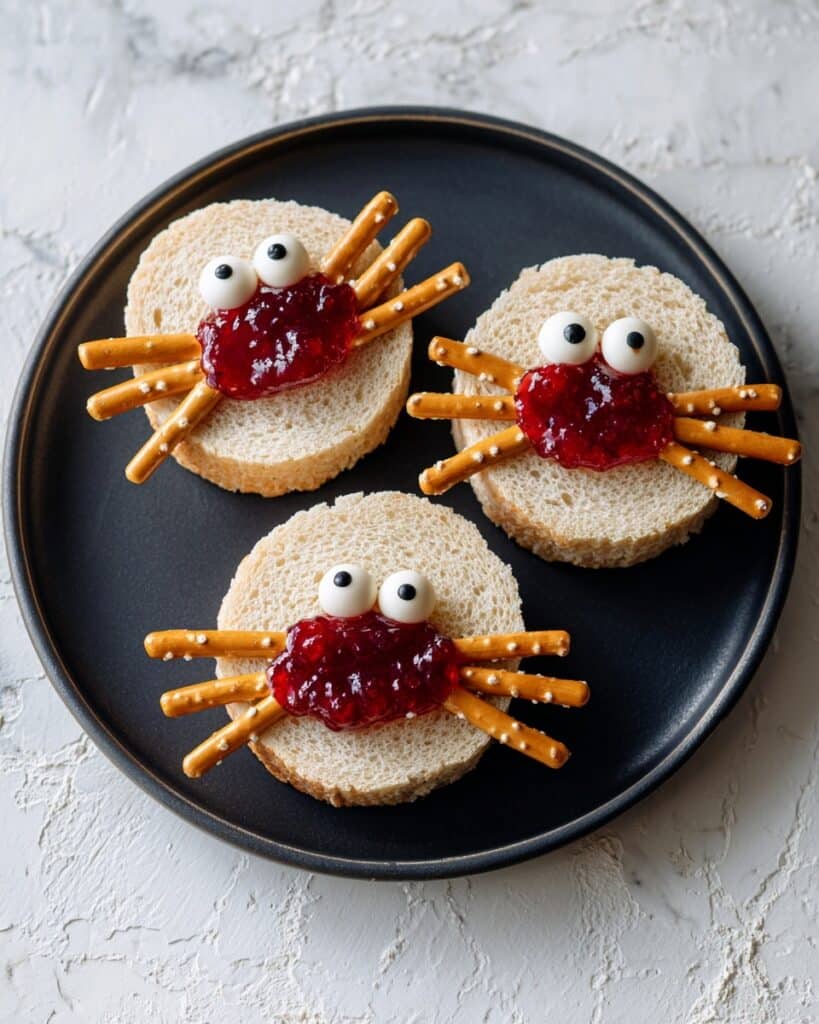 Spooky Spider Sandwiches Recipe