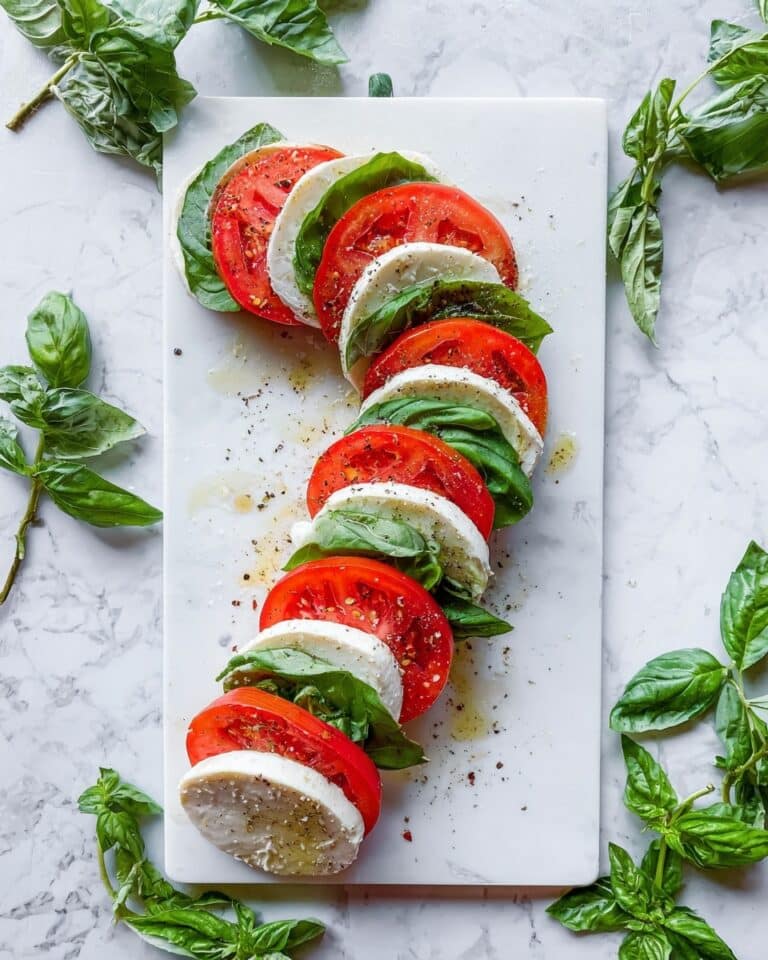 Candy Cane Caprese Board Recipe