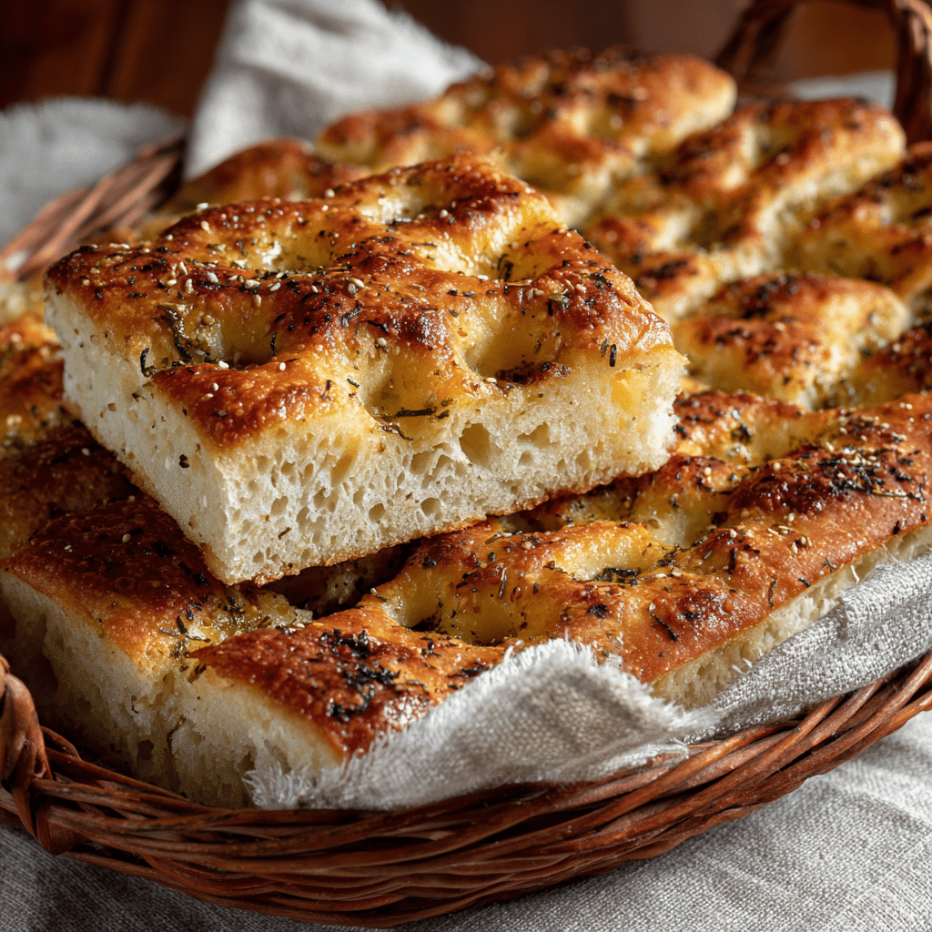 Sourdough Focaccia Bread Recipe - Recipe Image