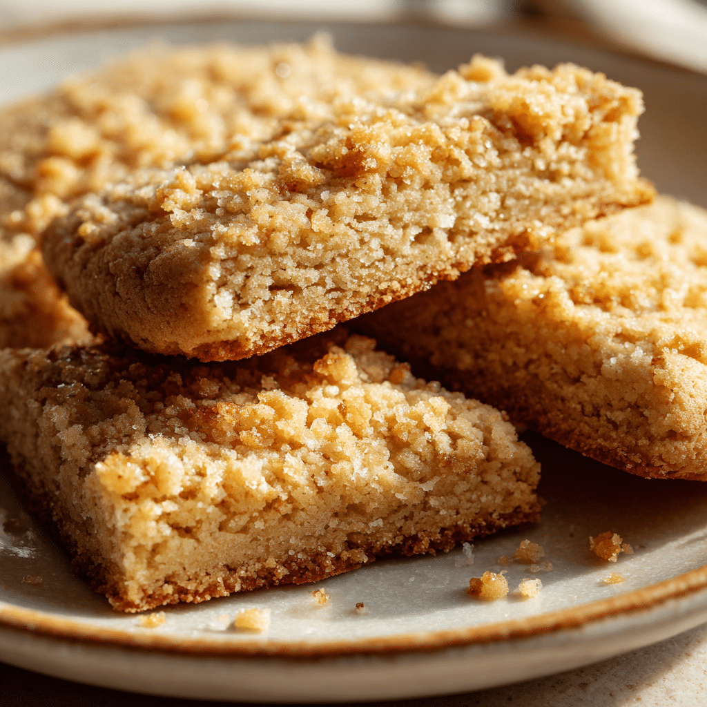 Chewy Brown Sugar Blondies Recipe - Recipe Image
