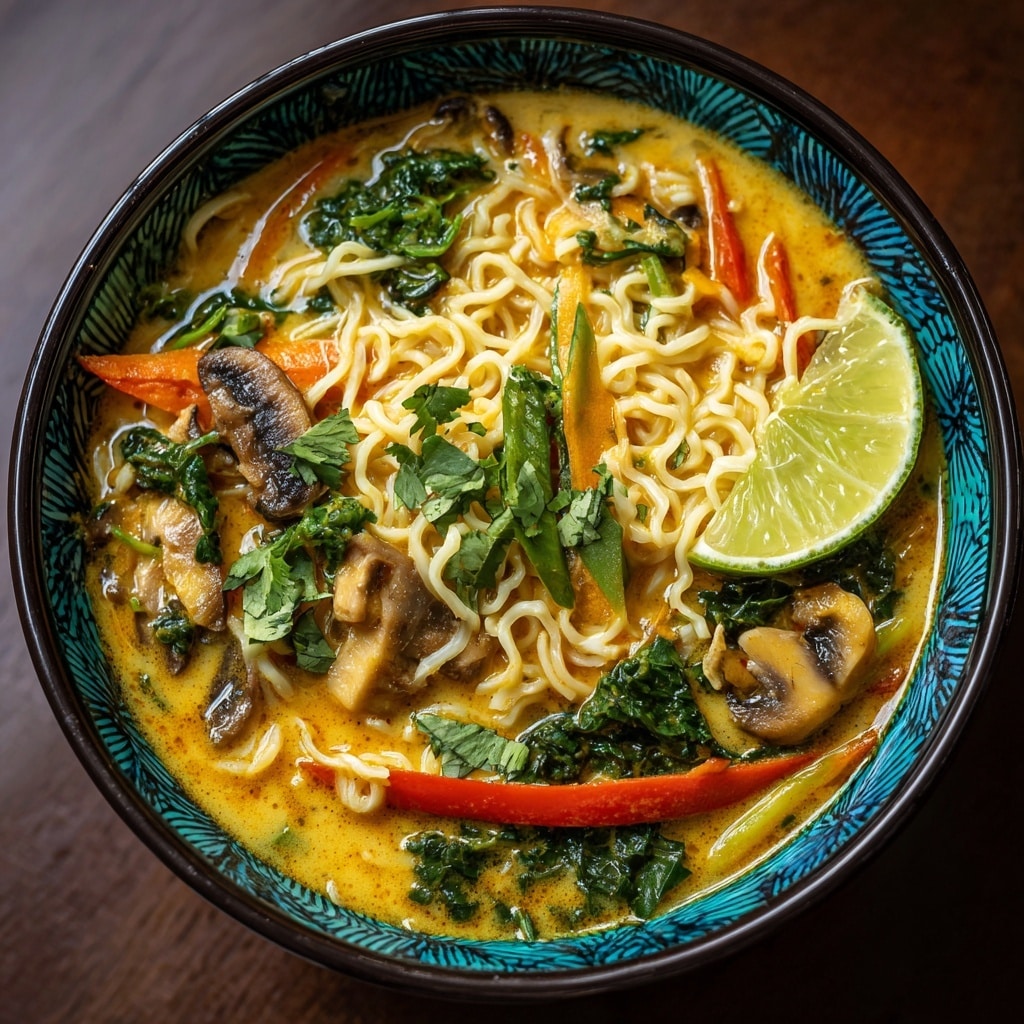 Ginger Garlic Noodle Soup with Bok Choy Recipe