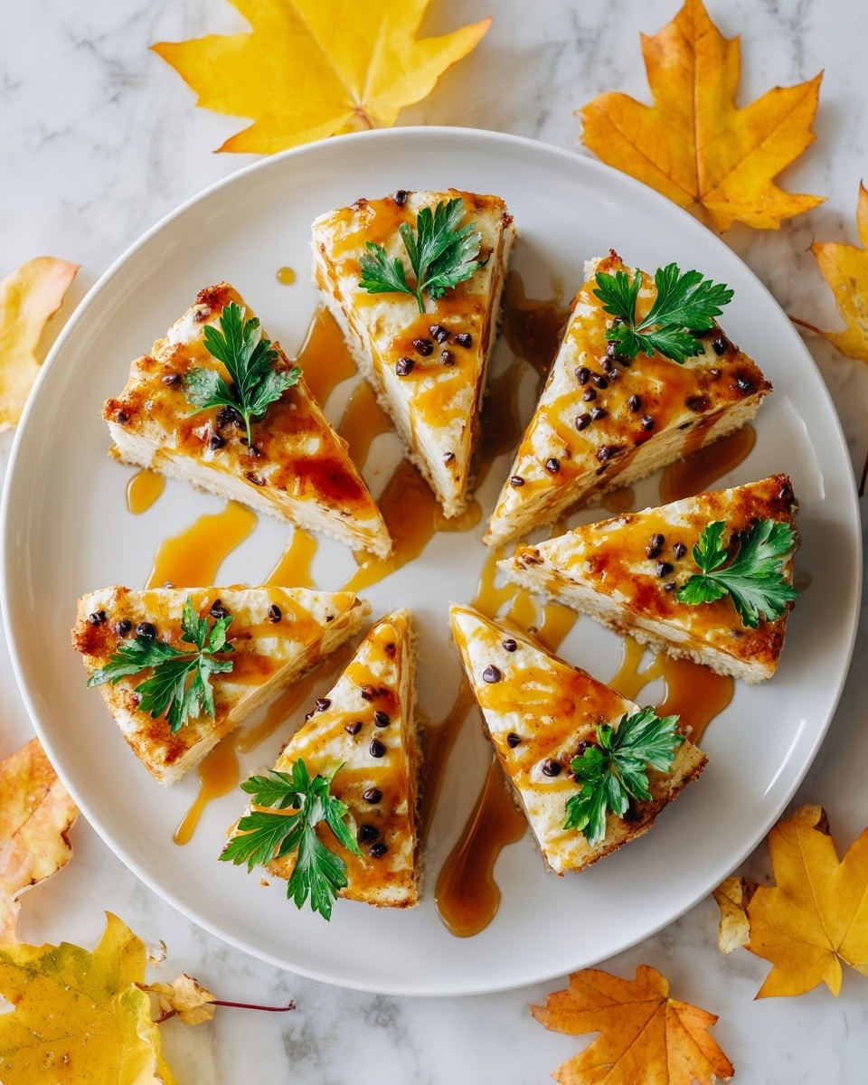 Three folded golden-brown quesadilla slices are arranged on a white plate with a blue textured inner surface. Each quesadilla slice shows a thin, lightly crispy outer tortilla with a soft, melted cheese and dark filling peek-through along the edges. To the side, there are two small dollops of dipping sauces: one is chunky green guacamole with visible red tomato bits, and the other is smooth white sour cream. The plate is set on a white marbled textured surface, with a blurred white bowl of sour cream and a metal spoon in the background. Photo taken with an iphone --ar 4:5 --v 7