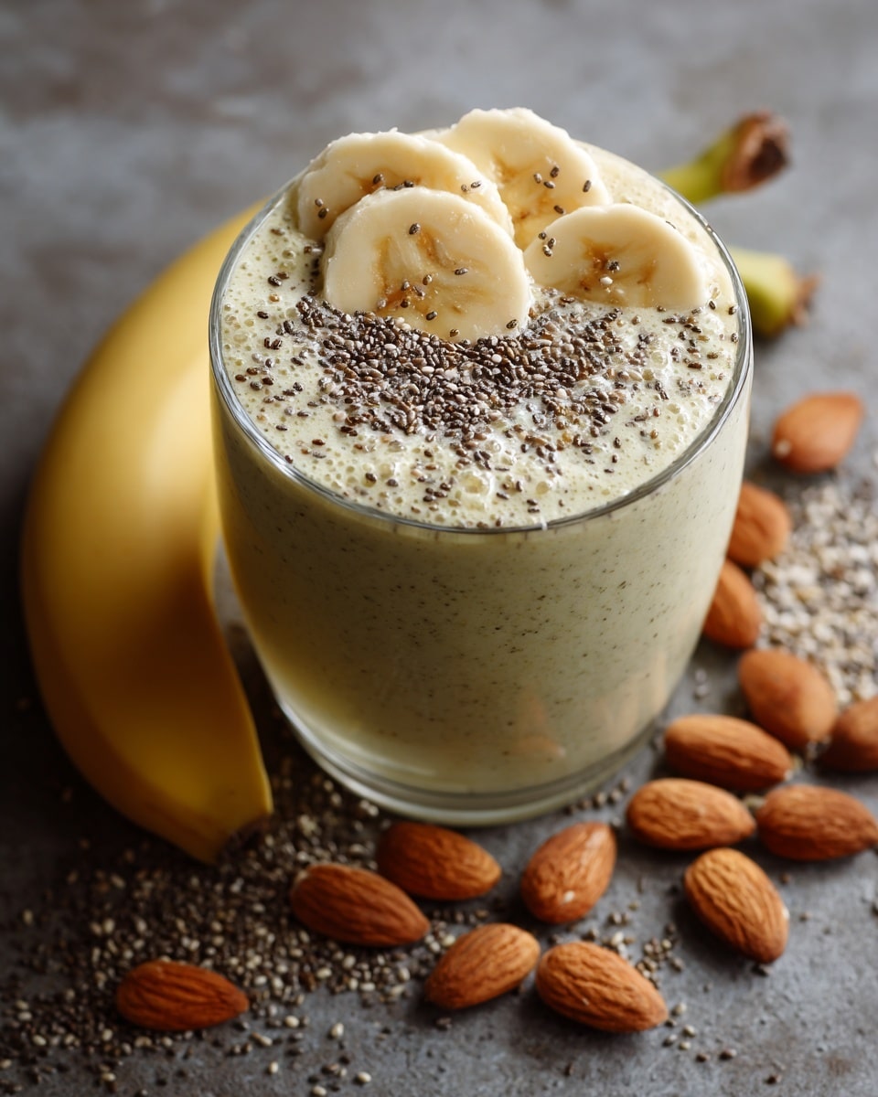 Banana Chamomile Tea Smoothie Recipe - Recipe Image