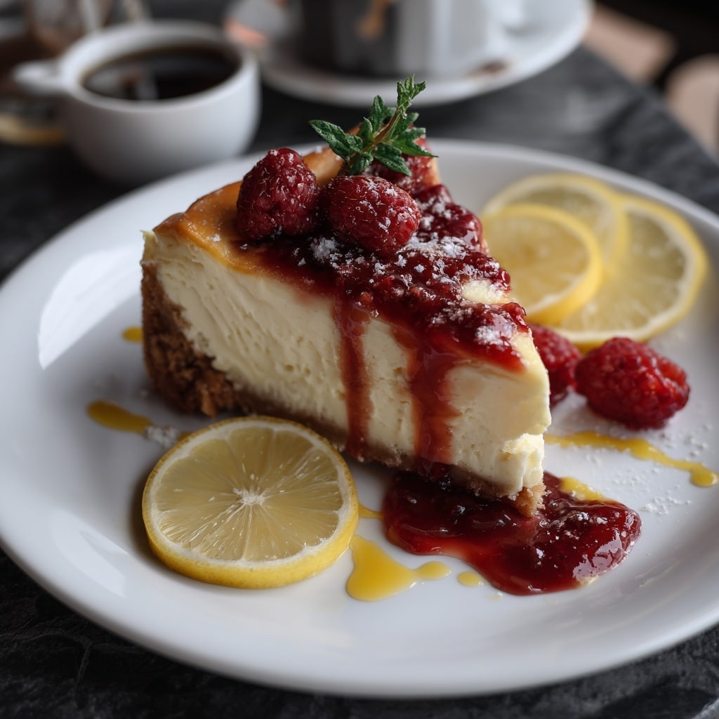 Raspberry Lemon Cheesecake Recipe