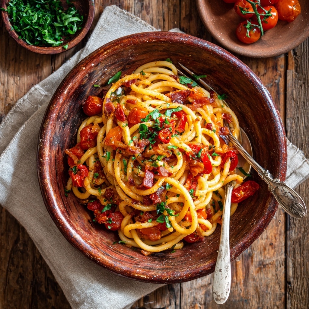 Veggie Spaghetti Puttanesca Recipe