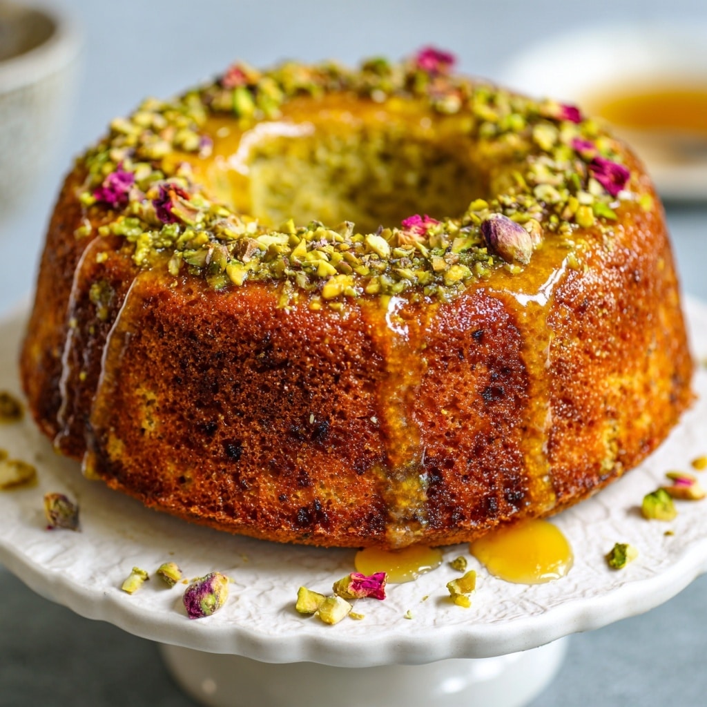 Creamy Pistachio Cake Recipe