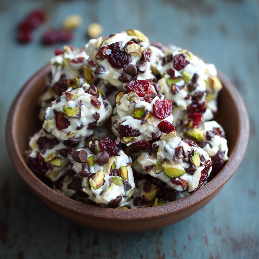 Frozen Greek Yogurt Bites with Honey and Fruit Recipe