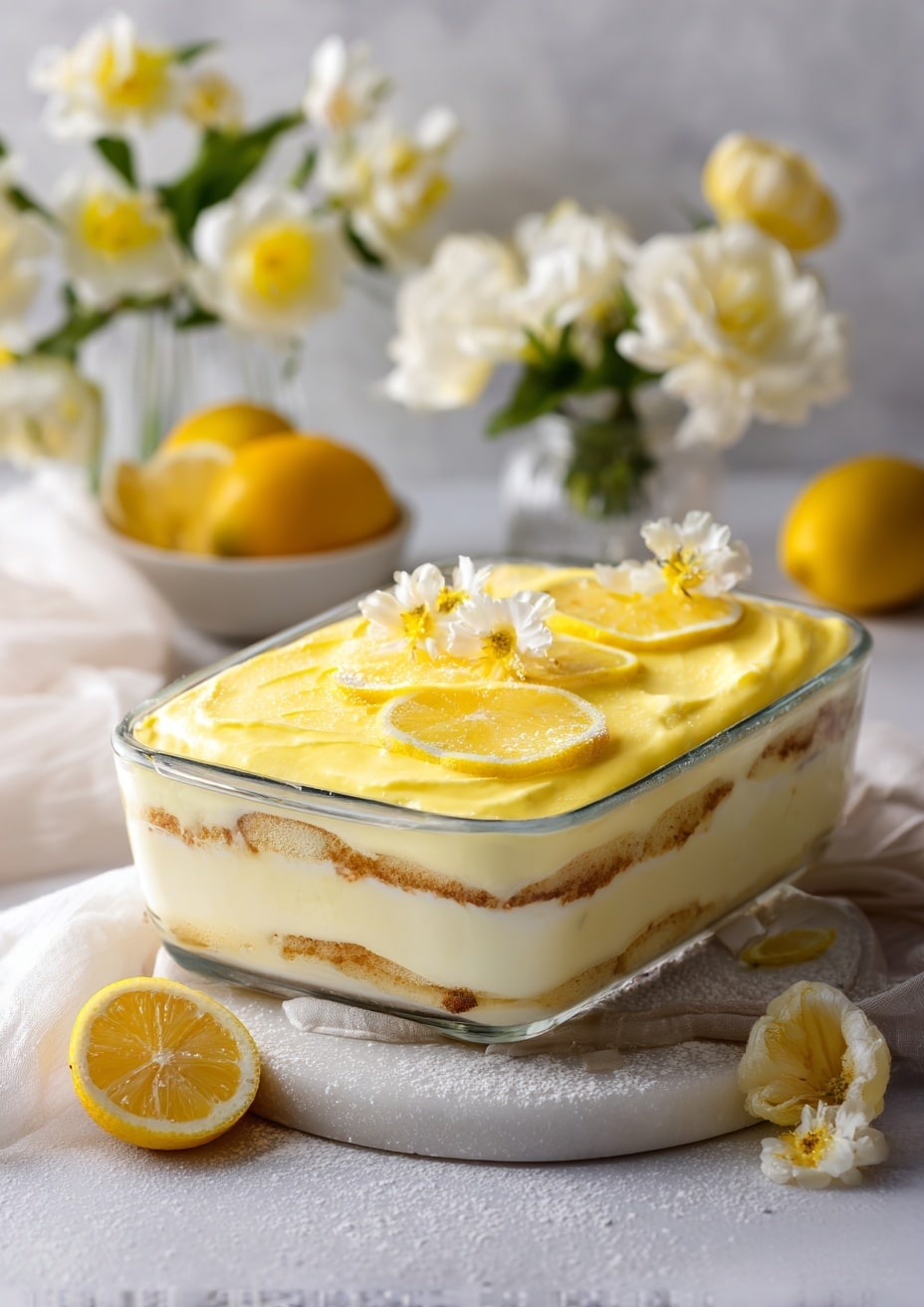 Lemon Tiramisu: A Refreshing Twist on the Classic Italian Dessert Recipe