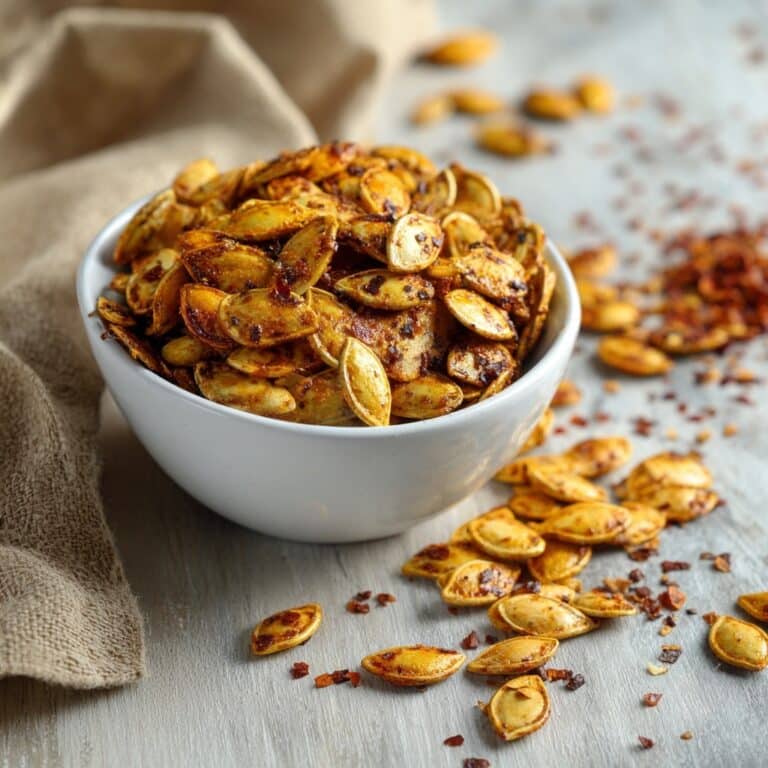 Air Fryer Roasted Pumpkin Seeds Recipe