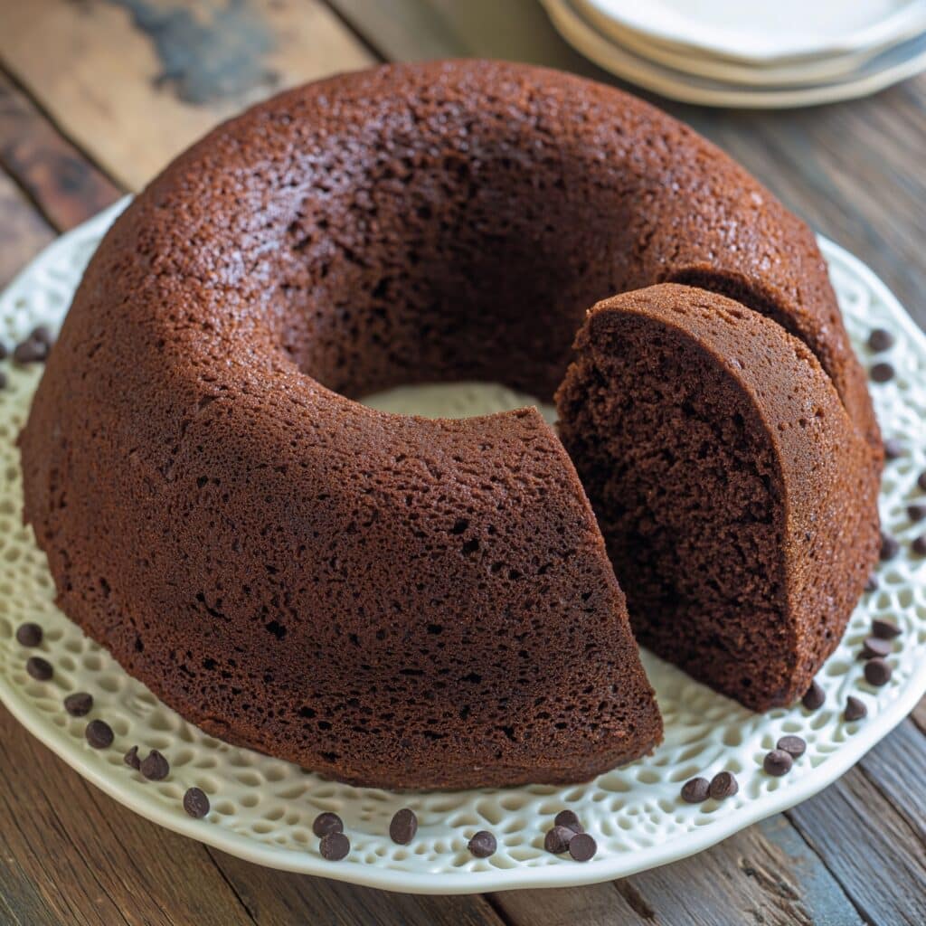 Chocolate Bundt Cake with Rich Ganache Recipe