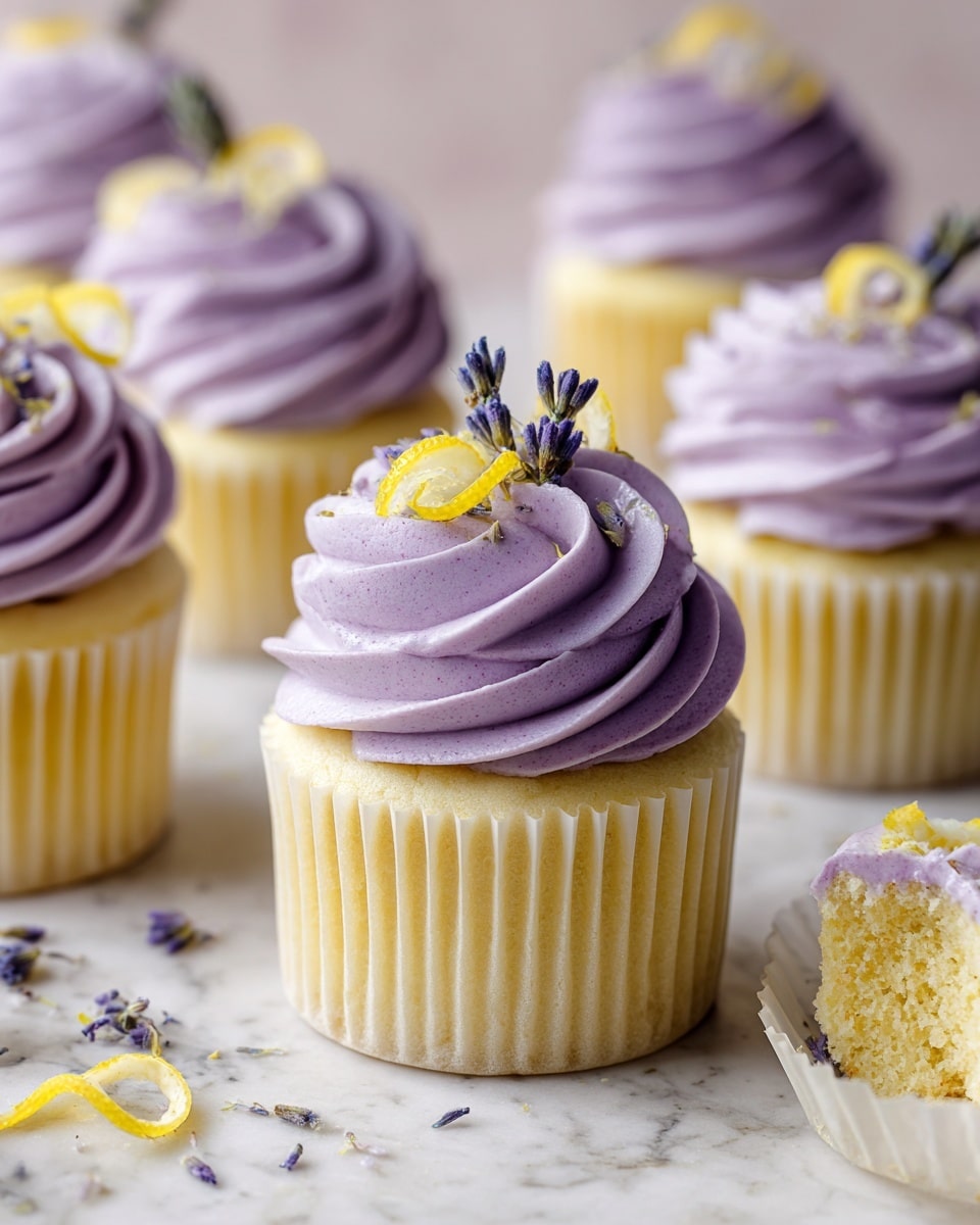 Lemon Lavender Cupcakes Recipe