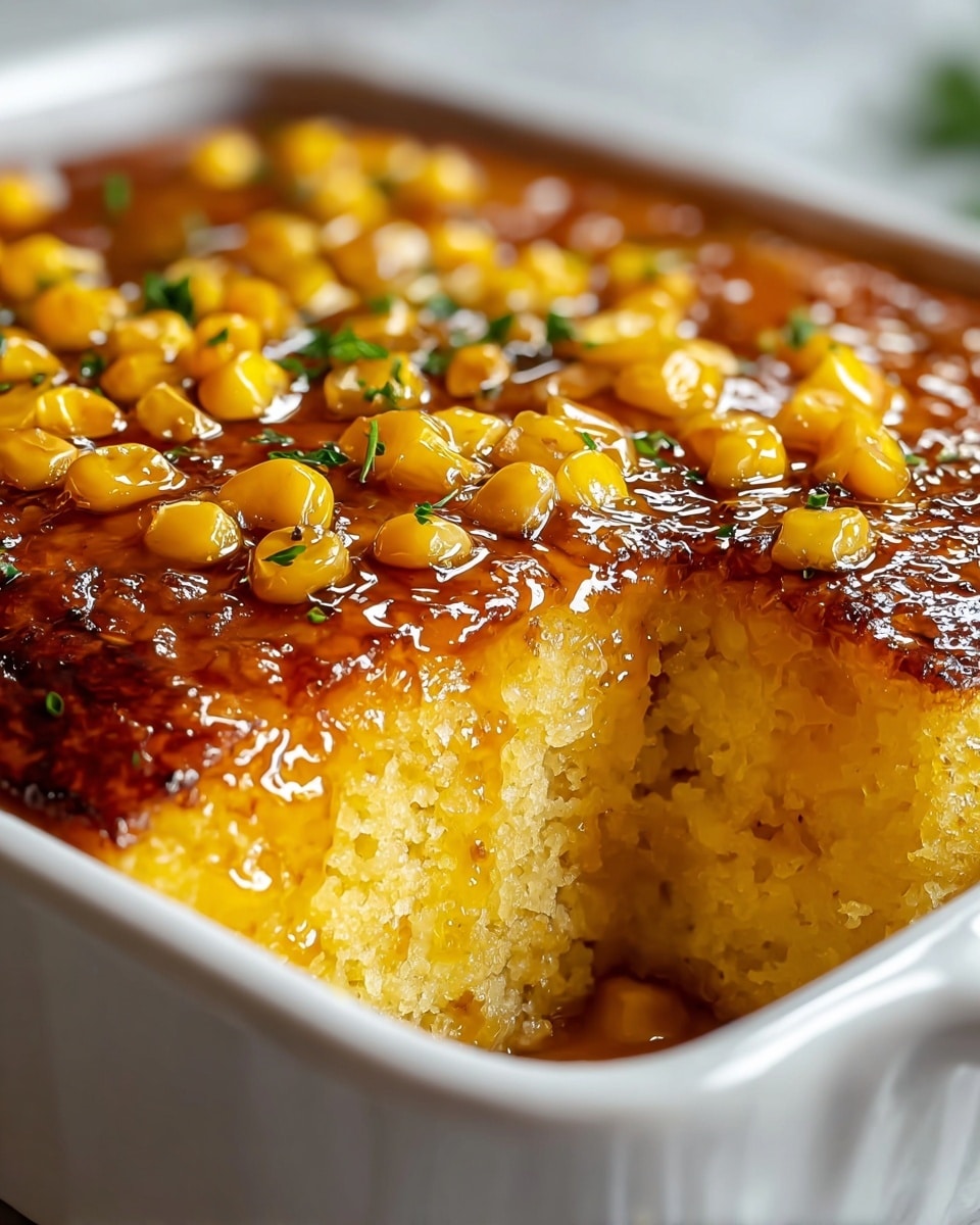 Sweet Harmony Honey Glazed Corn Casserole Recipe - Recipe Image