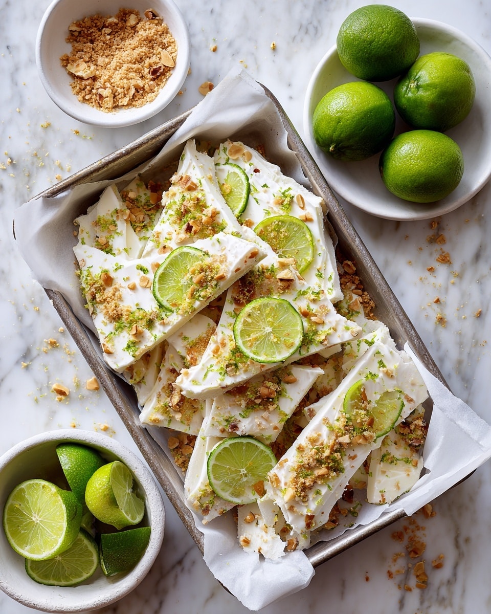 Key Lime Pie Yogurt Bark Recipe - Recipe Image