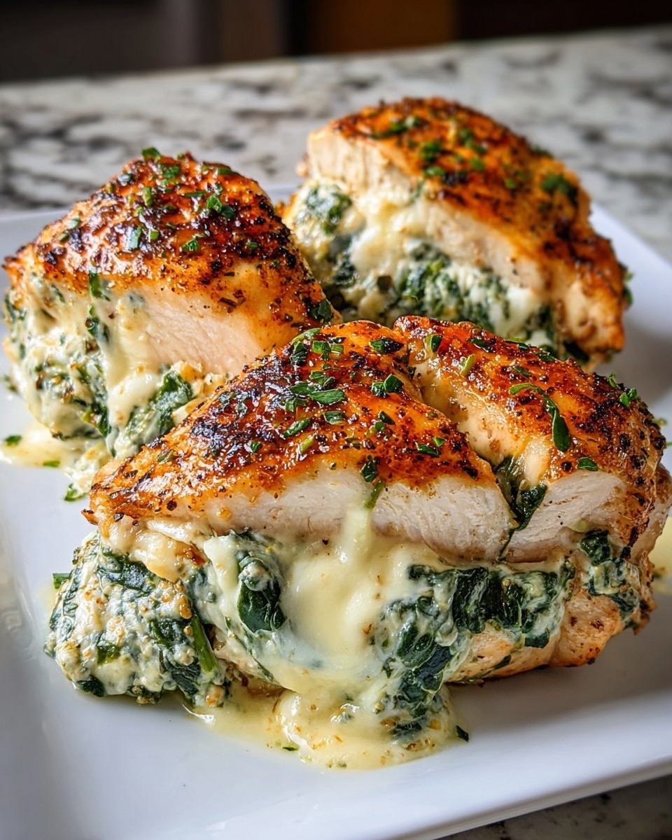 Irresistible Ruth’s Chris Stuffed Chicken Copycat Recipe - Recipe Image