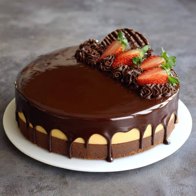 Chocolate Covered Strawberry Cheesecake Recipe