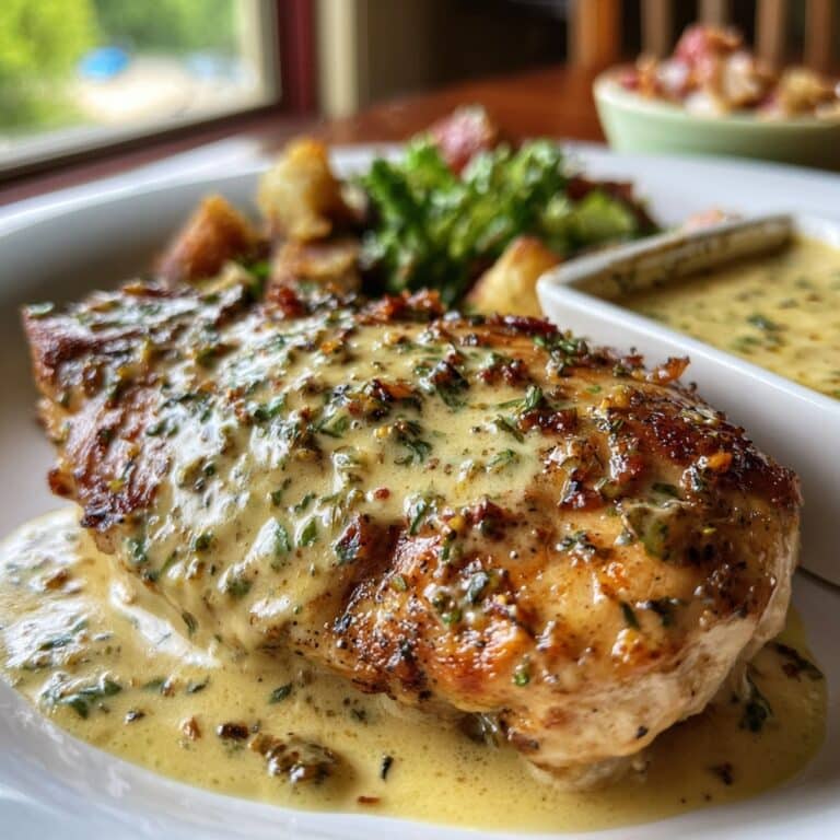 Chicken with Capers in Lemon Cream Sauce Recipe