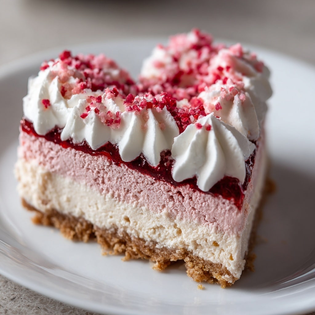 Vegan Heart-Shaped Raspberry Cake with Lemon Frosting Recipe