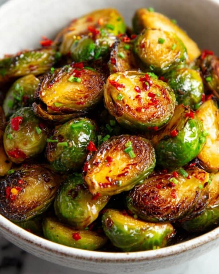 Sweet Chili Brussels Sprouts: A Deliciously Spicy Twist on a Classic Vegetable Dish Recipe