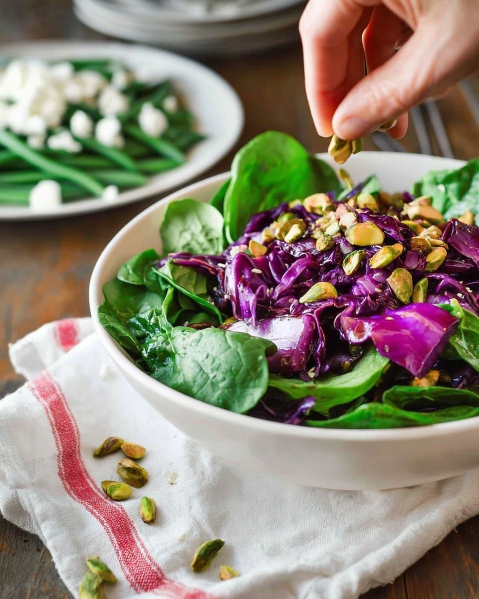 Warm Red Cabbage Salad with Garlic Herb Butter Recipe - Recipe Image