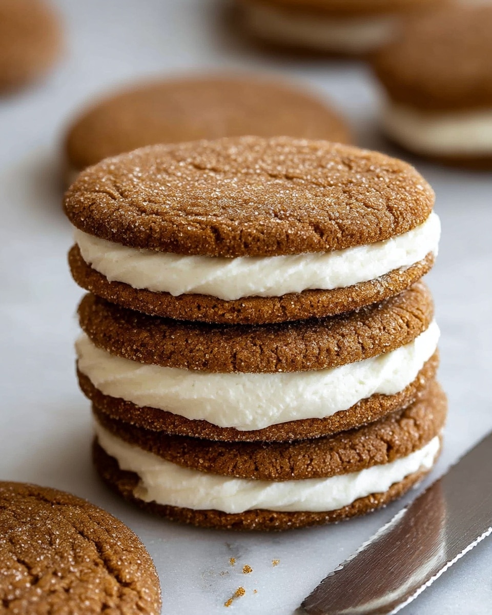 Gingerbread Sandwich Cookies Recipe