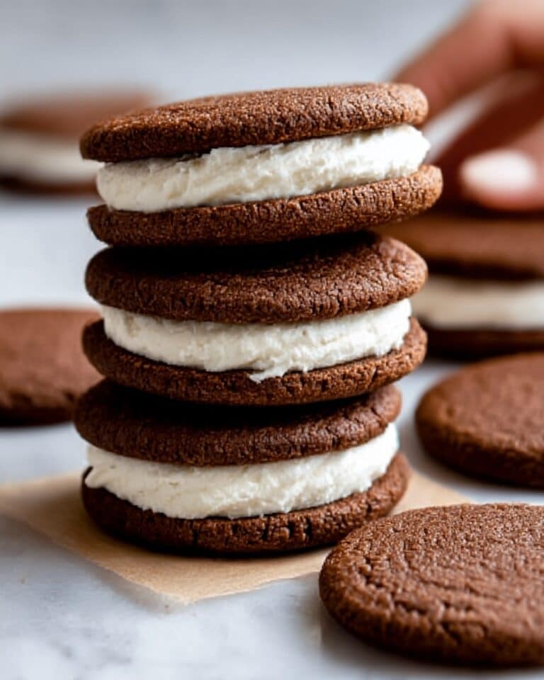 Gingerbread Sandwich Cookies Recipe
