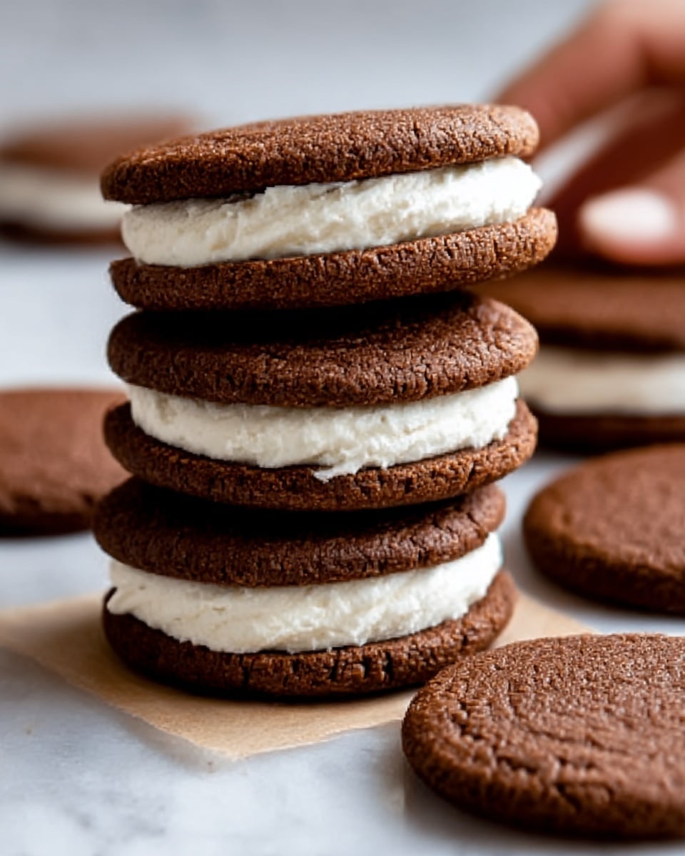 Gingerbread Sandwich Cookies Recipe