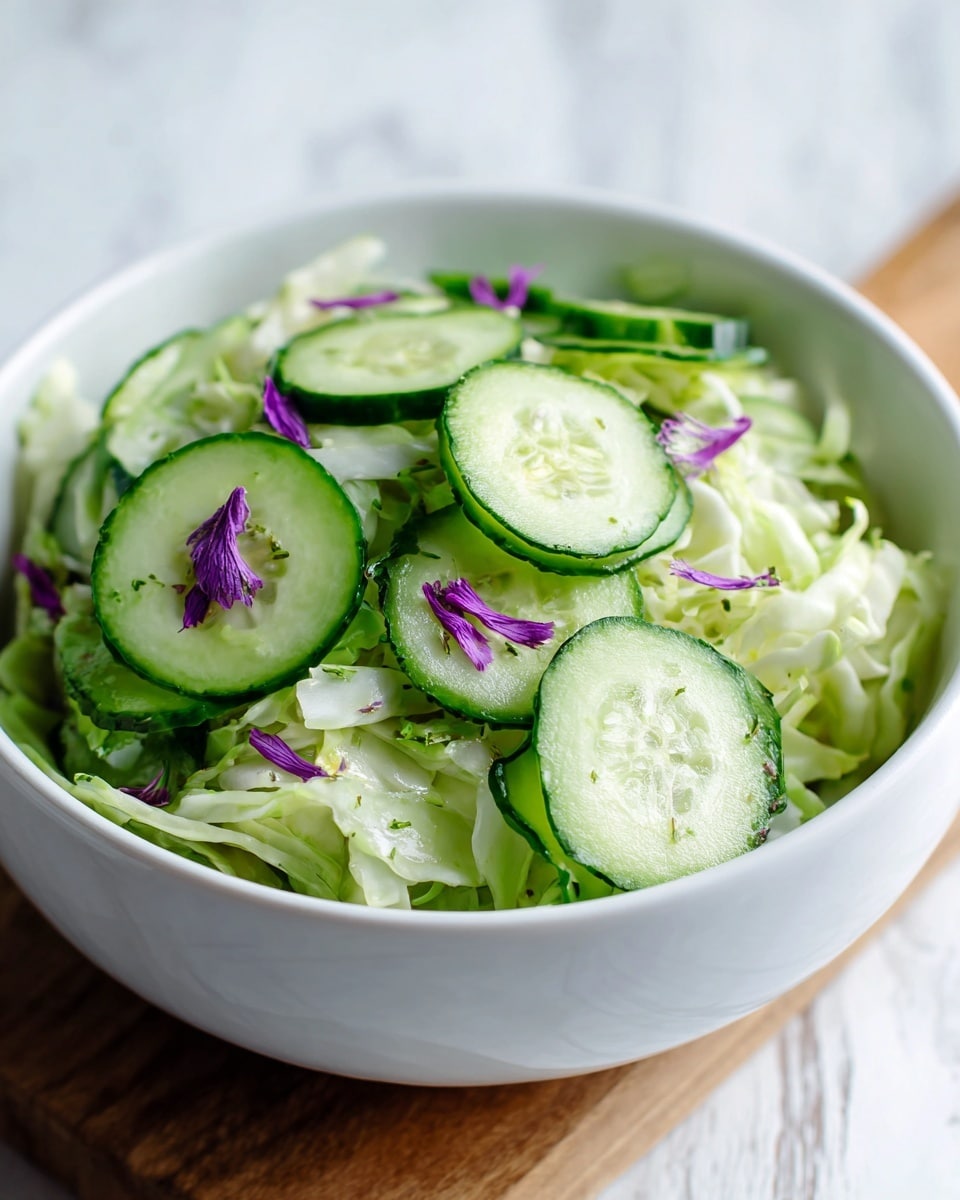 Cabbage Cucumber Salad Recipe - Recipe Image