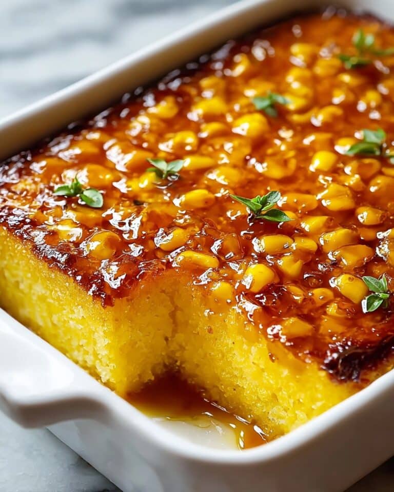 Sweet Harmony Honey Glazed Corn Casserole Recipe