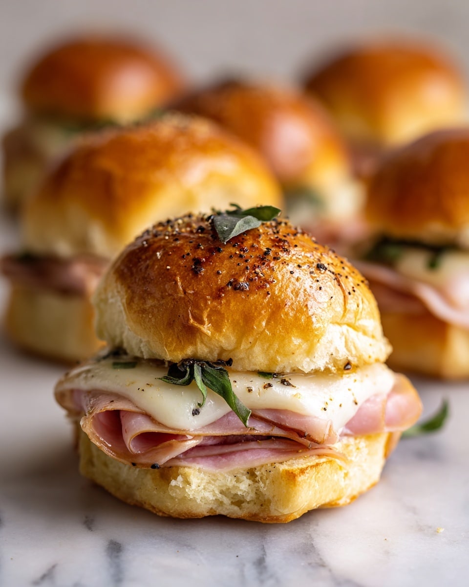 Pickle-Garlic Butter Cuban Inspired Pull-Apart Sliders Recipe - Recipe Image