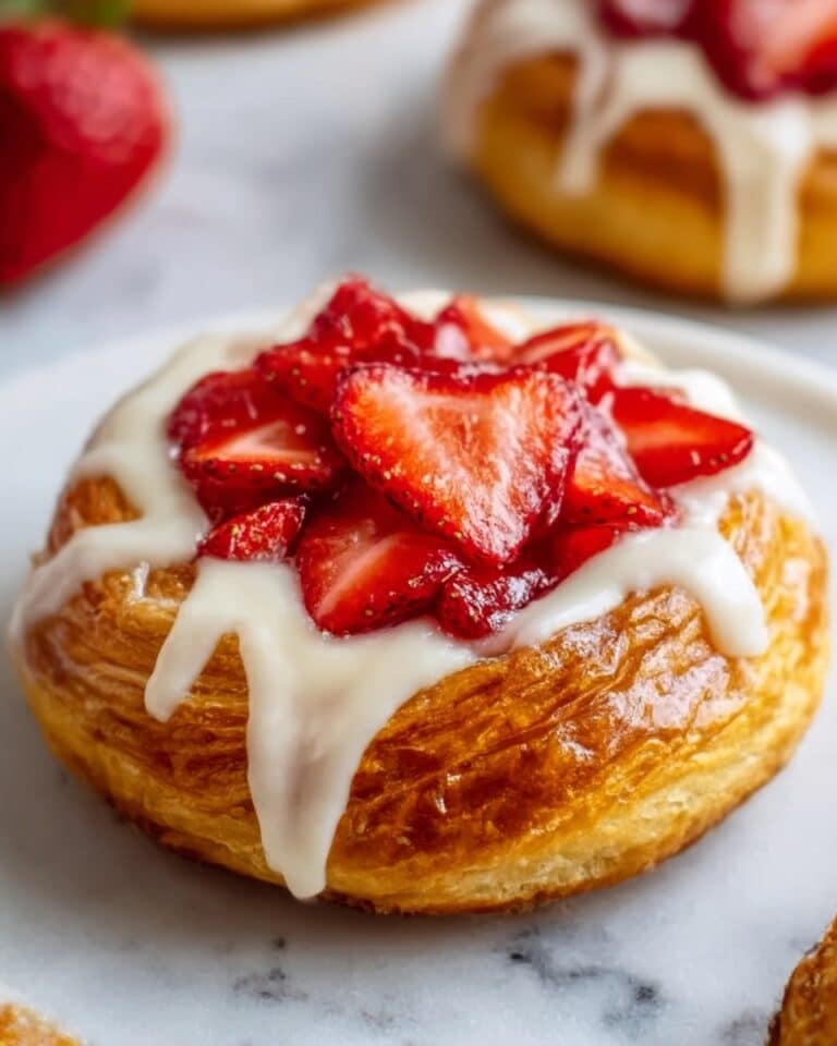 Strawberry Cream Cheese Danish Recipe