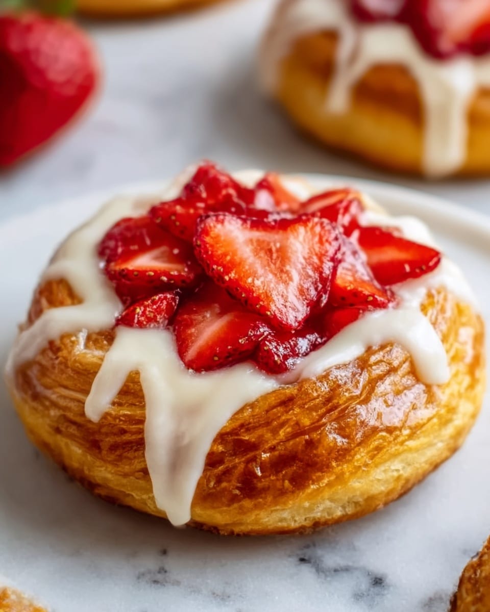 Strawberry Cream Cheese Danish Recipe