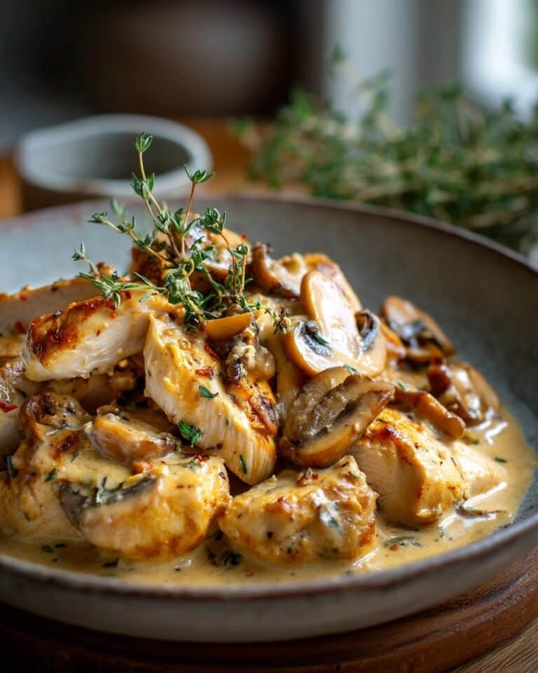 Chicken with Boursin Sauce Recipe