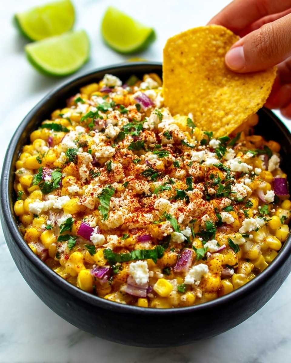Elote Dip: Creamy Mexican Street Corn Dip Recipe - Recipe Image
