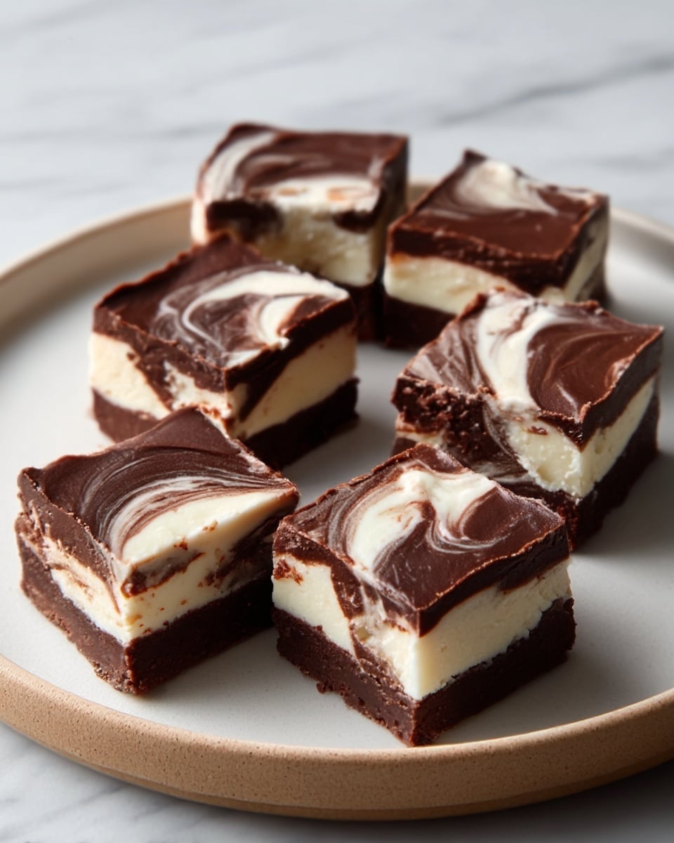 Marshmallow Swirl Fudge Recipe - Recipe Image