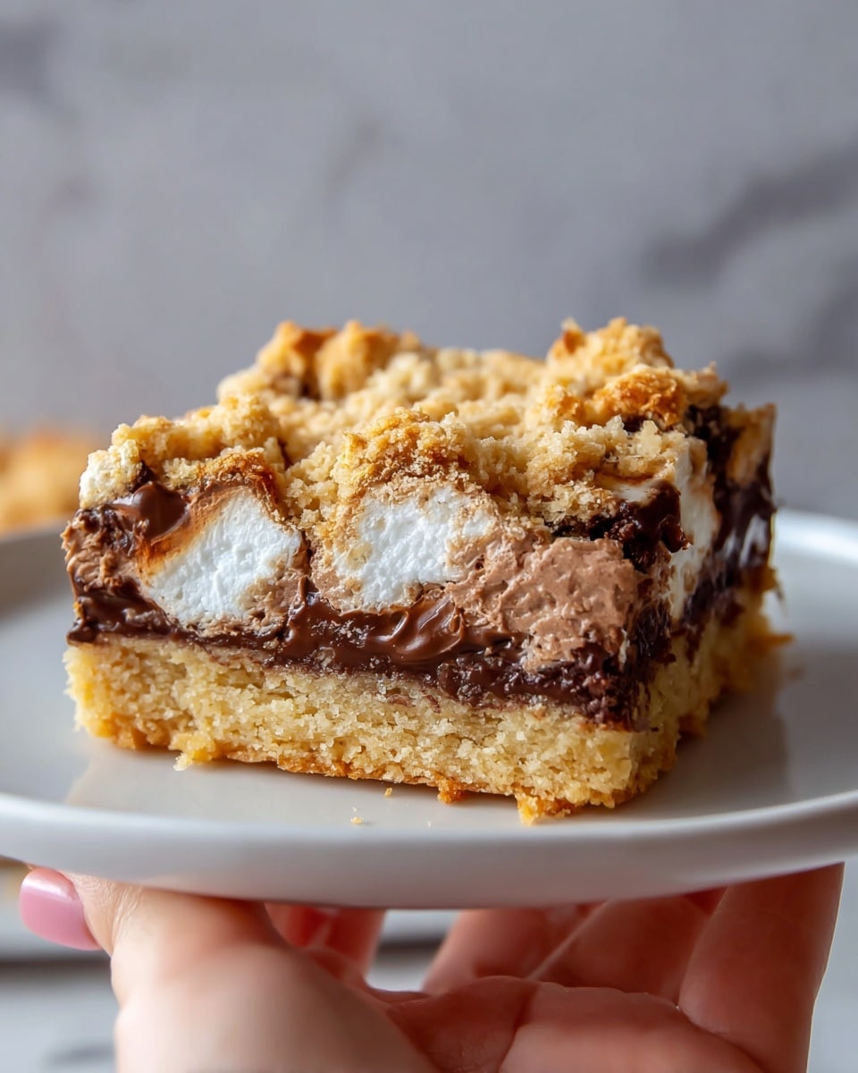 S'mores Cookie Bars Recipe - Recipe Image